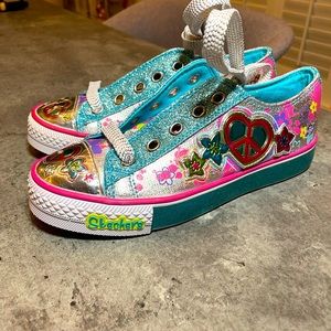 SKECHERS New light up Sporty Shorty sneakers NWOB